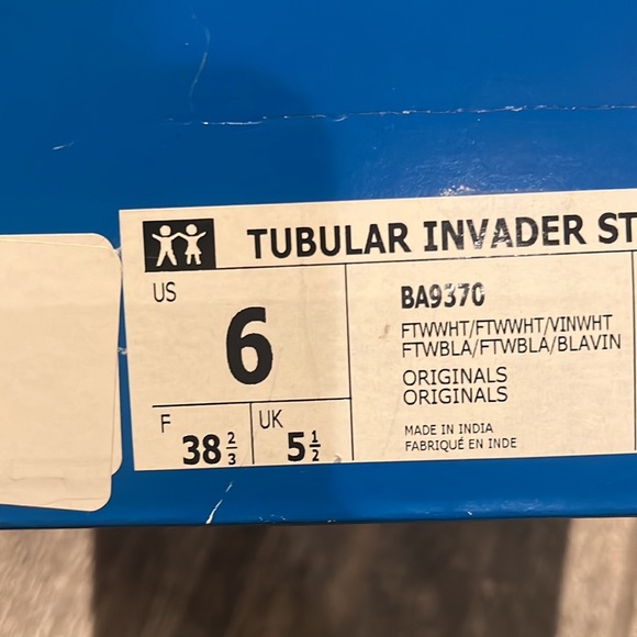 Adidas Originals tubular invader strap Junior BA9370 - Picture 8 of 12